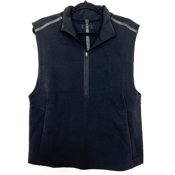 Lululemon Sleeveless Half Zip Pullover Jordan Clarkson Black Vest Men's Medium - Picture 5 of 10